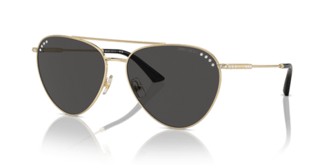 Beige - 0JC4002B 8056262048979 Jimmy Choo Sunglasses Woman Pilot