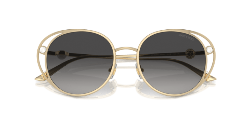 Rose Gold - 0JC4003HB 8056262019818 Jimmy Choo Sunglasses Woman Oval