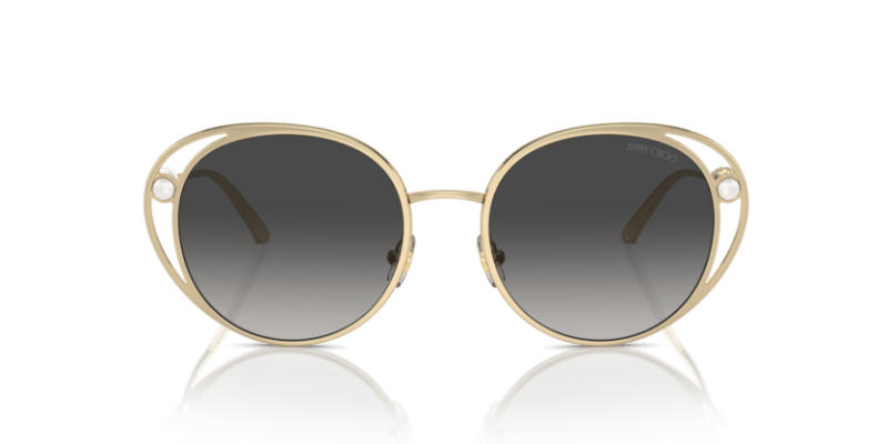 Rose Gold - 0JC4003HB 8056262019818 Jimmy Choo Sunglasses Woman Oval