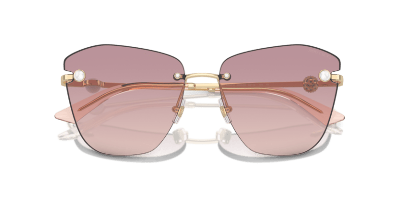 Rose Gold - 0JC4004HB 8056262019917 Jimmy Choo Sunglasses Woman Butterfly