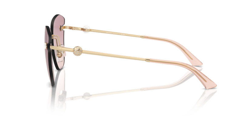 Rose Gold - 0JC4004HB 8056262019917 Jimmy Choo Sunglasses Woman Butterfly