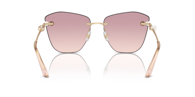 Rose Gold - 0JC4004HB 8056262019917 Jimmy Choo Sunglasses Woman Butterfly