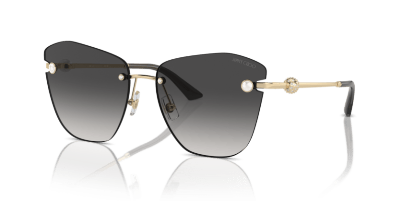 18k Gold Plated - 0JC4004HB 8056262019894 Jimmy Choo Sunglasses Woman Butterfly
