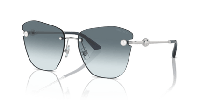 Silver - 0JC4004HB 8056262019924 Jimmy Choo Sunglasses Woman Butterfly