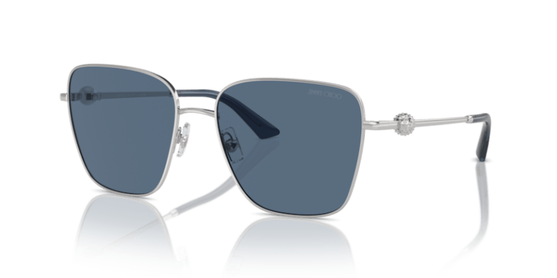 18k White Gold Plated - 0JC4005HB 8056262019887 Jimmy Choo Sunglasses Woman Pillow