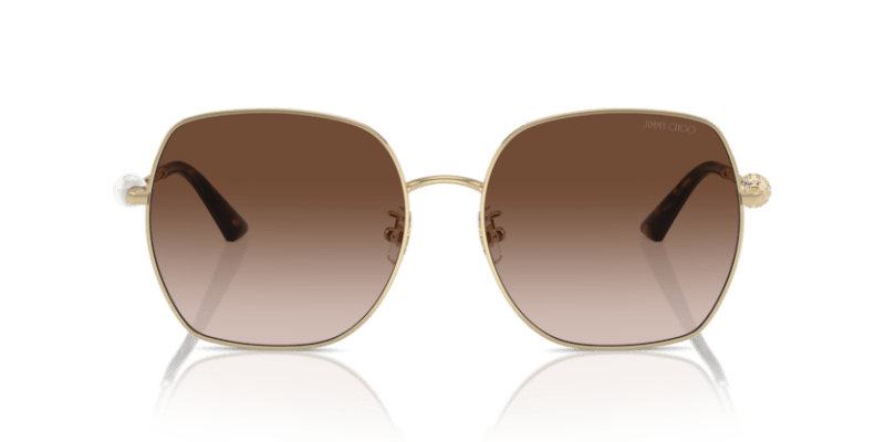 Beige - 0JC4008HD 8056262050224 Jimmy Choo Sunglasses Woman Square