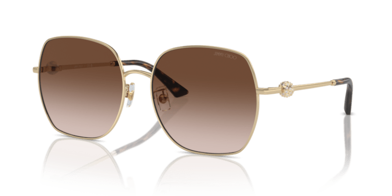 Beige - 0JC4008HD 8056262050224 Jimmy Choo Sunglasses Woman Square