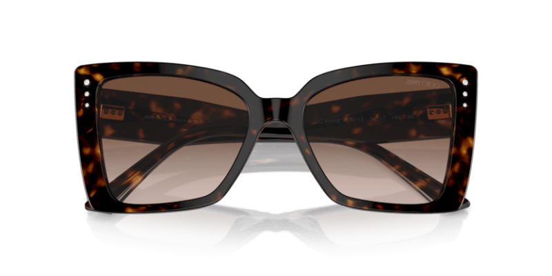 Beige - 0JC5001B 8056262048962 Jimmy Choo Sunglasses Woman Butterfly