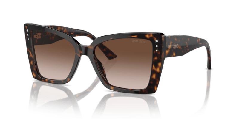 Beige - 0JC5001B 8056262048962 Jimmy Choo Sunglasses Woman Butterfly