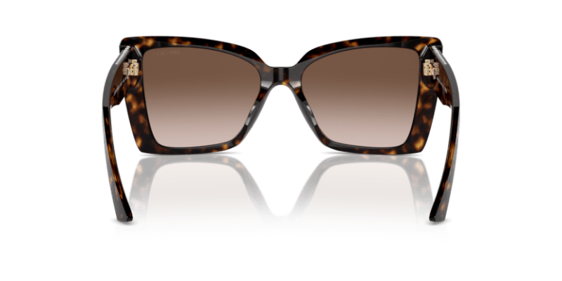 Beige - 0JC5001B 8056262048962 Jimmy Choo Sunglasses Woman Butterfly