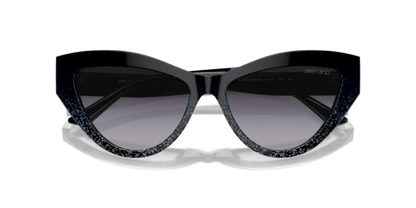 Pale Gold/Black - 0JC5004 8056262047866 Jimmy Choo Sunglasses Woman Cat Eye