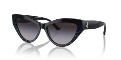 Pale Gold/Black - 0JC5004 8056262047866 Jimmy Choo Sunglasses Woman Cat Eye