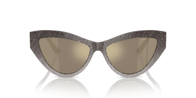 Pale Gold/Black - 0JC5004 8056262047873 Jimmy Choo Sunglasses Woman Cat Eye