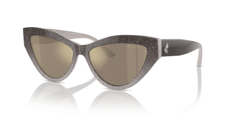 Pale Gold/Black - 0JC5004 8056262047873 Jimmy Choo Sunglasses Woman Cat Eye