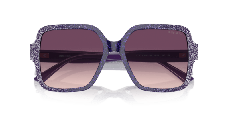 White - 0JC5005 8056262039182 Jimmy Choo Sunglasses Woman Square