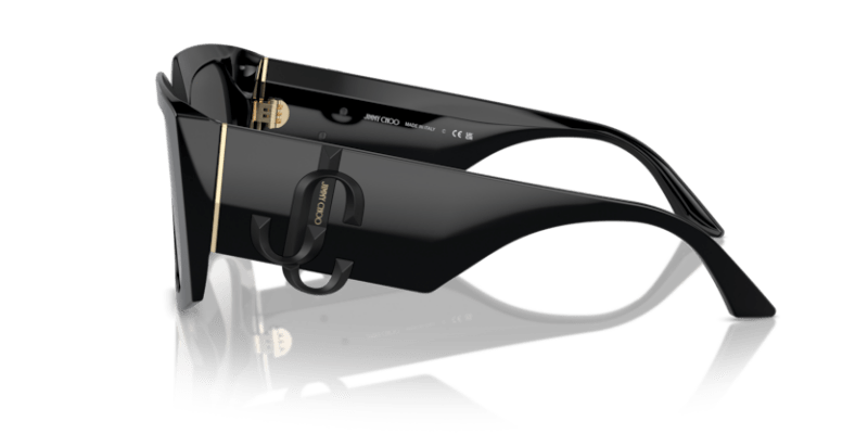 Brushed Silver/Black - 0JC5006U 8056262029527 Jimmy Choo Sunglasses Woman Butterfly