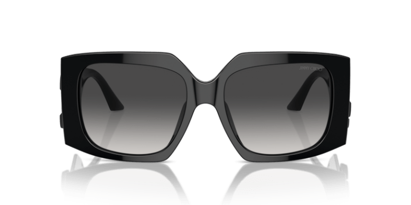 Brushed Silver/Black - 0JC5006U 8056262029527 Jimmy Choo Sunglasses Woman Butterfly