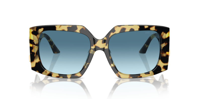 Atago Tortoise/Gold - 0JC5006U 8056262029541 Jimmy Choo Sunglasses Woman Butterfly