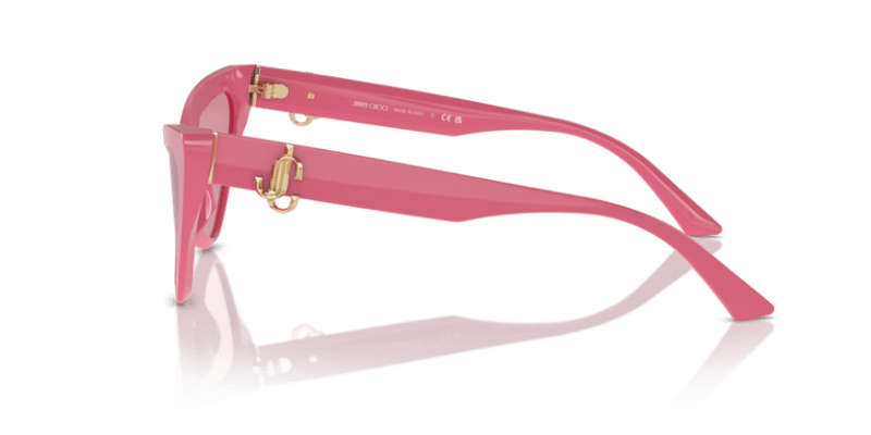 Polished Black - 0JC5008 8056262029725 Jimmy Choo Sunglasses Woman Cat Eye