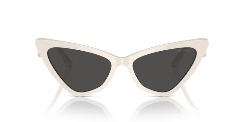 Polished Black - 0JC5008 8056262029718 Jimmy Choo Sunglasses Woman Cat Eye