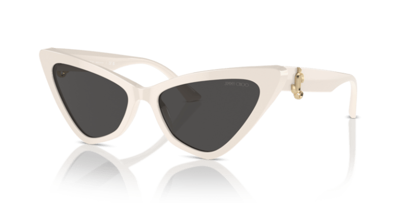 Polished Black - 0JC5008 8056262029718 Jimmy Choo Sunglasses Woman Cat Eye