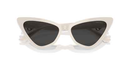 Polished Black - 0JC5008 8056262029718 Jimmy Choo Sunglasses Woman Cat Eye