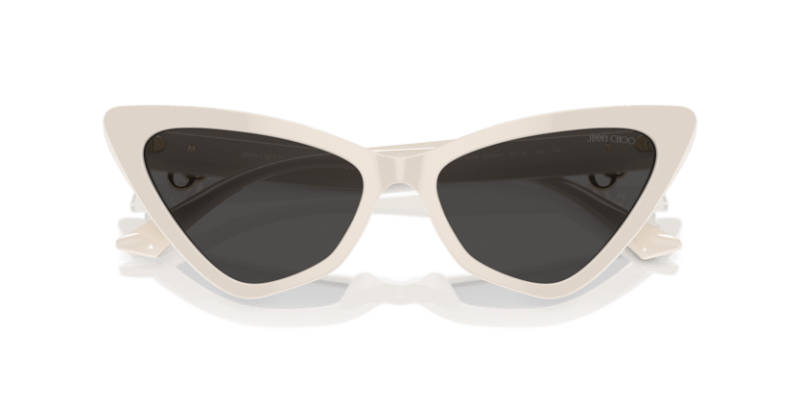 Polished Black - 0JC5008 8056262029718 Jimmy Choo Sunglasses Woman Cat Eye