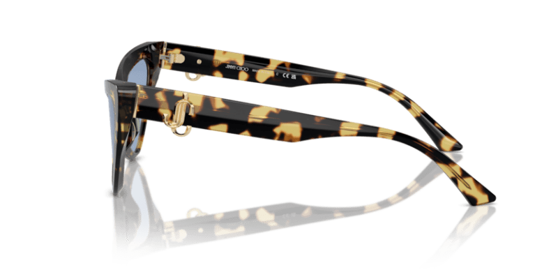 Gold - 0JC5008 8056262029701 Jimmy Choo Sunglasses Woman Cat Eye
