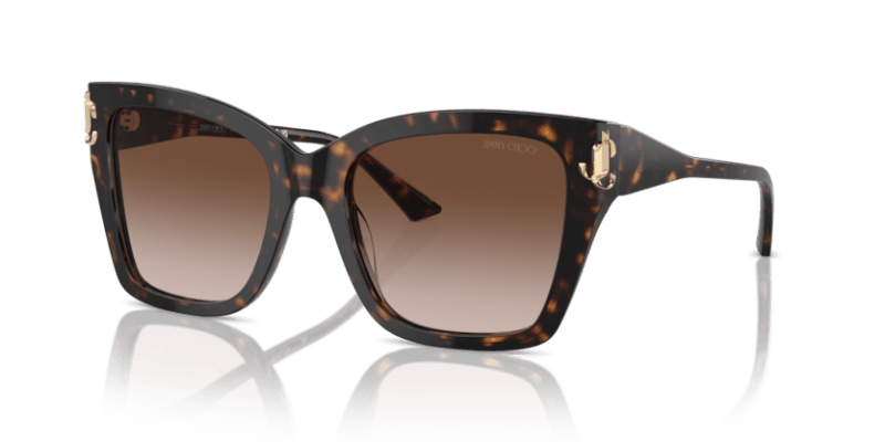 Matte Black Camo - 0JC5012 8056262029824 Jimmy Choo Sunglasses Woman Square
