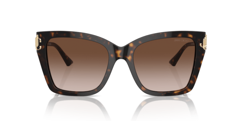 Matte Black Camo - 0JC5012 8056262029824 Jimmy Choo Sunglasses Woman Square