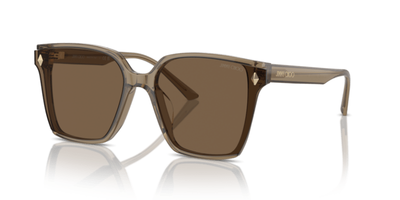 Black - 0JC5016D 8056262051368 Jimmy Choo Sunglasses Woman Rectangle