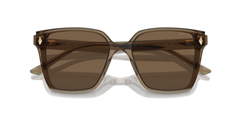 Black - 0JC5016D 8056262051368 Jimmy Choo Sunglasses Woman Rectangle