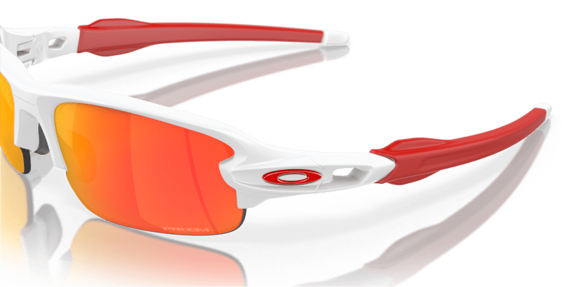 0OJ9008 - Oakley Youth Sun - (Matte White) Prizm Ruby - 58 - 8 - 123 MM - Ardor Eyewear 888392582027