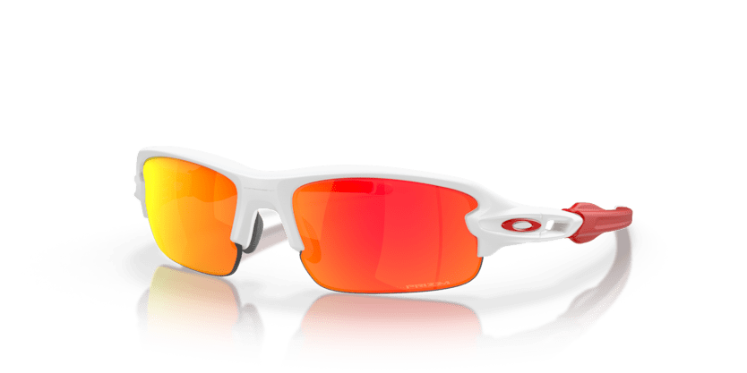 0OJ9008 - Oakley Youth Sun - (Matte White) Prizm Ruby - 58 - 8 - 123 MM - Ardor Eyewear 888392582027