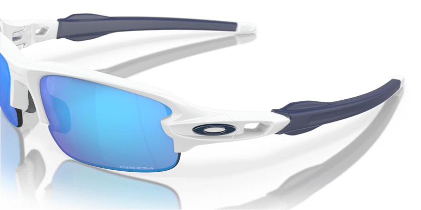 0OJ9008 - Oakley Youth Sun - (Matte White) Prizm Sapphire - 58 - 8 - 123 MM - Ardor Eyewear 888392582003