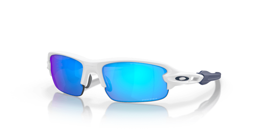 0OJ9008 - Oakley Youth Sun - (Matte White) Prizm Sapphire - 58 - 8 - 123 MM - Ardor Eyewear 888392582003