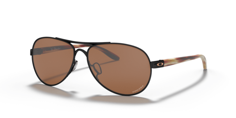 Pale Gold/Black - 0OO4108 888392404640 OAKLEY Sunglasses Woman Oval