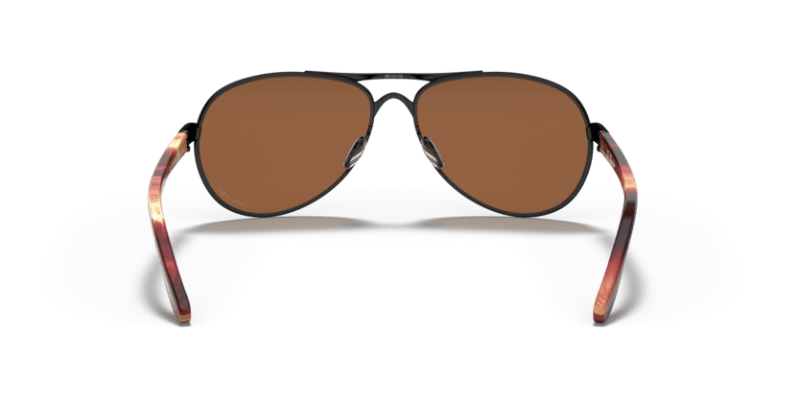 Pale Gold/Black - 0OO4108 888392404640 OAKLEY Sunglasses Woman Oval