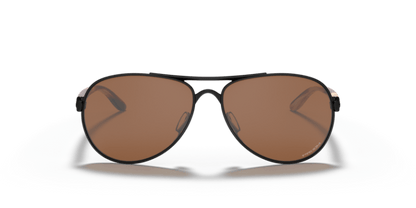 Pale Gold/Black - 0OO4108 888392404640 OAKLEY Sunglasses Woman Oval