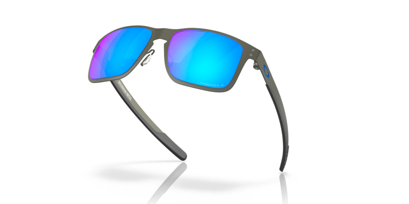 0OO4123 Prescription Sunglasses - Oakley - (Matte Gunmetal) Prizm Sapphire Polarized Polarized - 55 - 18 - 132 MM - Ardor Eyewear