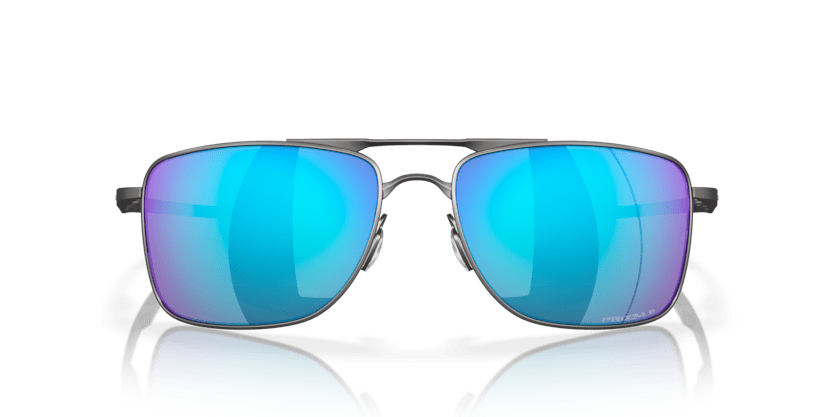 0OO4124 Prescription Sunglasses - Oakley - (Matte Gunmetal) Prizm Sapphire Polarized Polarized - 62 - 17 - 136 MM - Ardor Eyewear