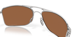 0OO4124 Prescription Sunglasses - Oakley - (Polished Chrome) Prizm Tungsten Polarized Polarized - 62 - 17 - 136 MM - Ardor Eyewear