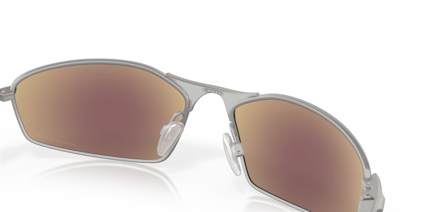 0OO4141 Prescription Sunglasses - Oakley - (Satin Chrome) Prizm Sapphire Polarized Polarized - 60 - 16 - 130 MM - Ardor Eyewear