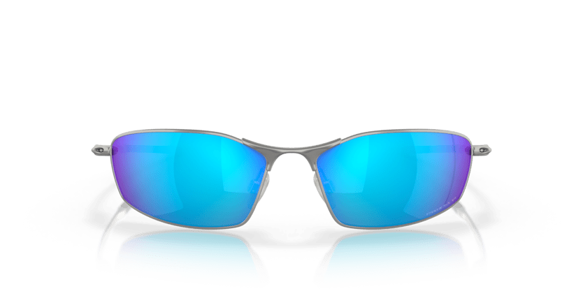 0OO4141 Prescription Sunglasses - Oakley - (Satin Chrome) Prizm Sapphire Polarized Polarized - 60 - 16 - 130 MM - Ardor Eyewear