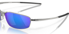 0OO4141 Prescription Sunglasses - Oakley - (Satin Chrome) Prizm Sapphire Polarized Polarized - 60 - 16 - 130 MM - Ardor Eyewear