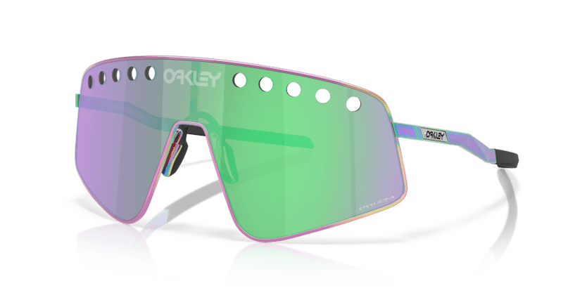 0OO6025 - Oakley - (Polished Oil Slick) Prizm Road Jade - 38 - 138 - 141 MM - Ardor Eyewear 888392648716