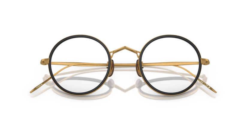 0OV1292T - Oliver Peoples - Black - (Brushed Brass/Black 5414) - 46 - 23 - 145 MM - Ardor Eyewear 827934466760