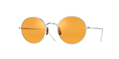 0OV1293ST - Oliver Peoples - (Brushed Chrome) Amber Brown Polar Polarized - 48 - 22 - 145 MM - Ardor Eyewear 827934466807