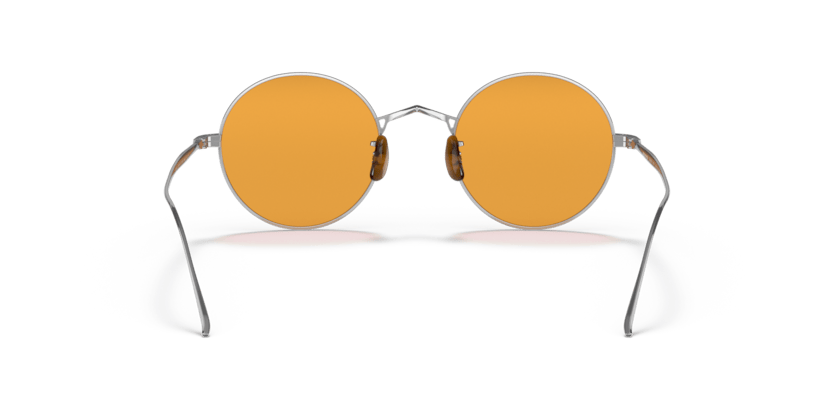 0OV1293ST - Oliver Peoples - (Brushed Chrome) Amber Brown Polar Polarized - 48 - 22 - 145 MM - Ardor Eyewear 827934466807