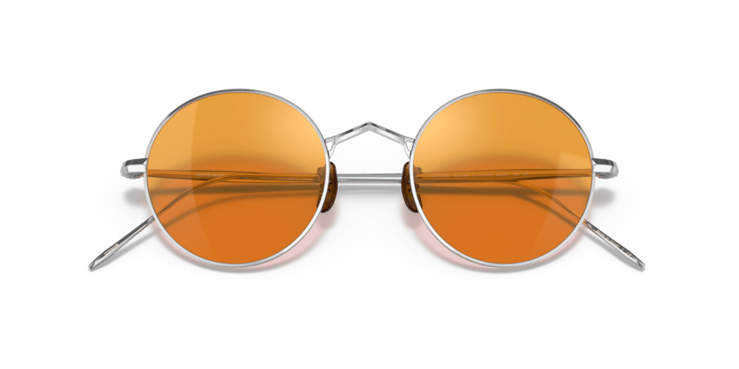 0OV1293ST - Oliver Peoples - (Brushed Chrome) Amber Brown Polar Polarized - 48 - 22 - 145 MM - Ardor Eyewear 827934466807